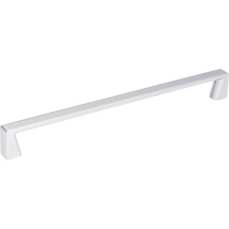 Jeffrey Alexander 224 mm Center-to-Center Polished Chrome Square Boswell Cabinet Pull 177-224PC